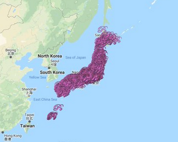 プリ☆チャン設置店地図(Googleマイマップ版)の使い方